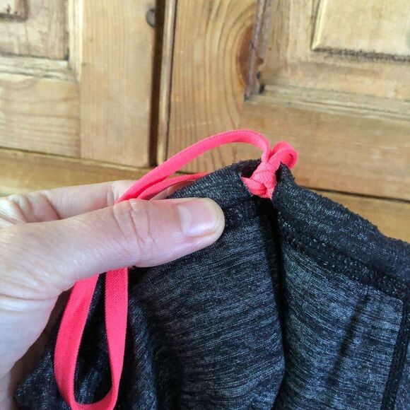 Athleta XXS Go Getter 2-in-1 Coral Sizzle & Gray P - Picture 8 of 9